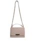 Quilted Click Flap Bag, &pound;2,995, Handbags, Beige, Leather, Front view